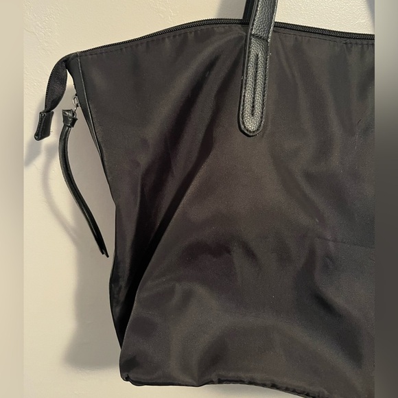 Botkier New York Black Large Tote Nylon Zipper Shoulder Bag - Picture 6 of 12